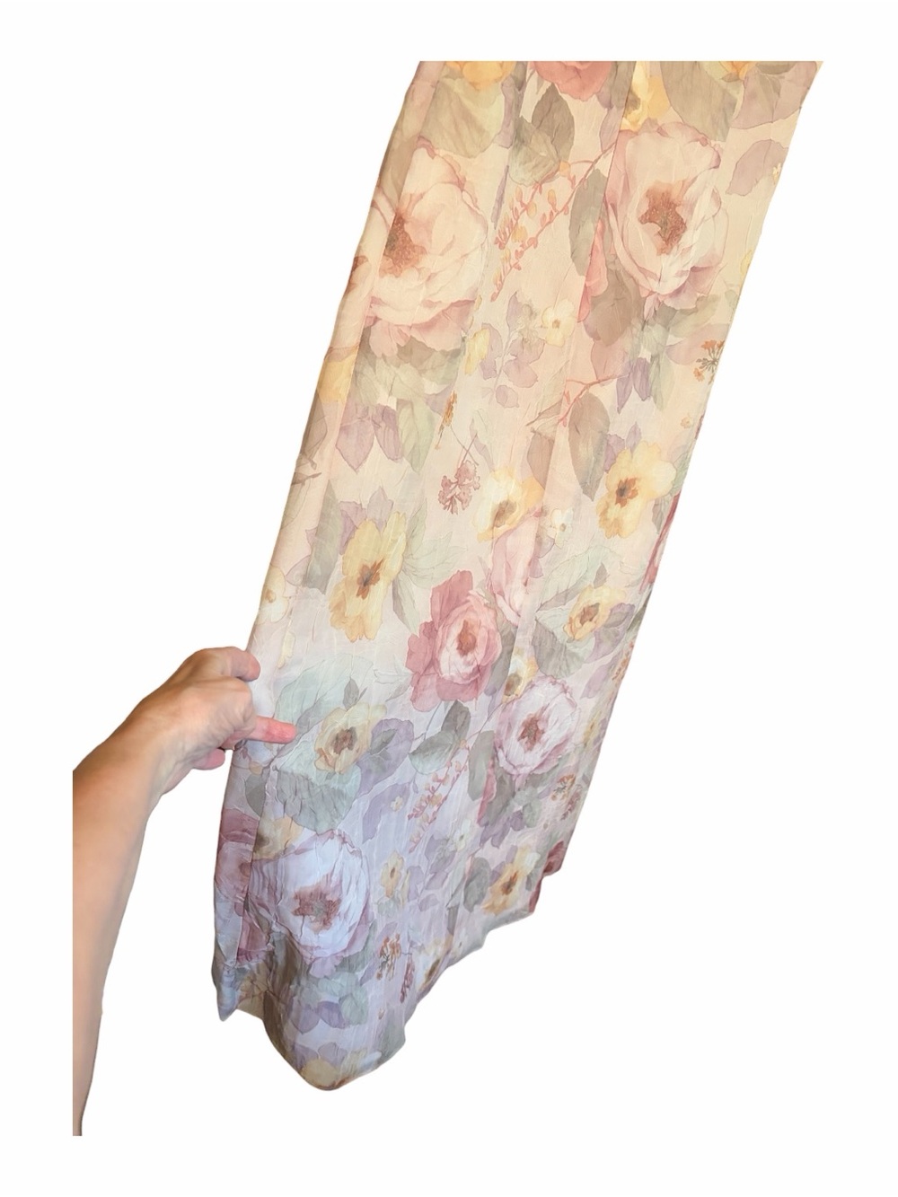 Vintage Algo Sleeveless Maxi Dress in Soft Blush-Measurements state Size Medium - Picture 13 of 15